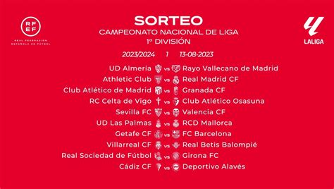 proxima jornada liga|Calendario LALIGA 2023/24: jornadas, partidos, fechas y .